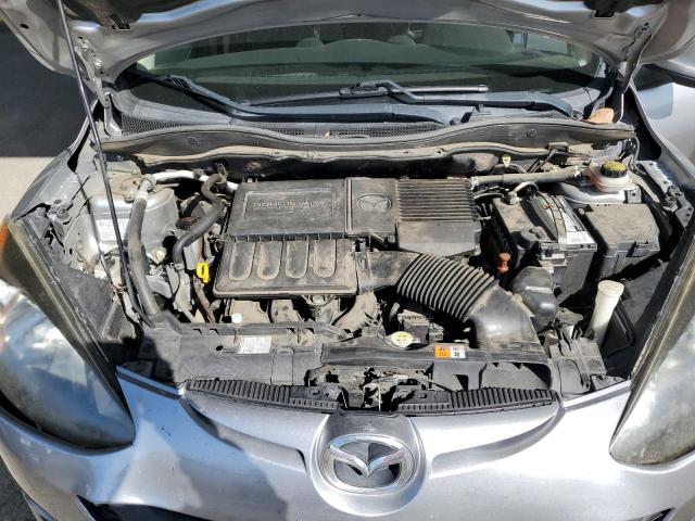 JM1DE1HZ9B0120636 - 2011 MAZDA MAZDA2 SILVER photo 11