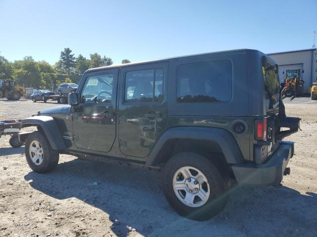 1J4BA3H19AL212698 - 2010 JEEP WRANGLER U SPORT Grün Foto 2