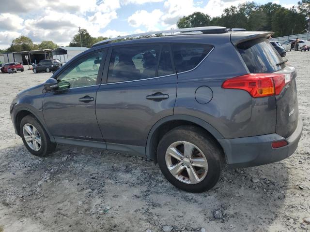 JTMWFREV4EJ020724 - 2014 TOYOTA RAV4 XLE GRAY photo 2