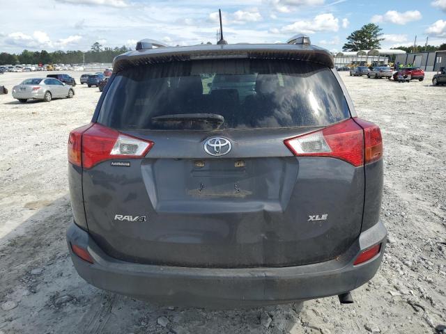 JTMWFREV4EJ020724 - 2014 TOYOTA RAV4 XLE GRAY photo 6