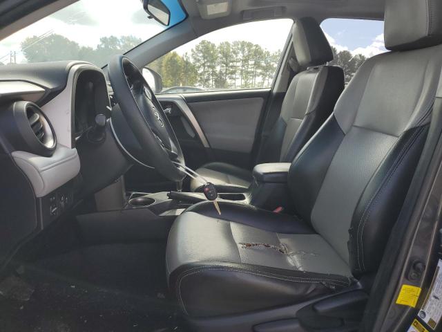JTMWFREV4EJ020724 - 2014 TOYOTA RAV4 XLE GRAY photo 7