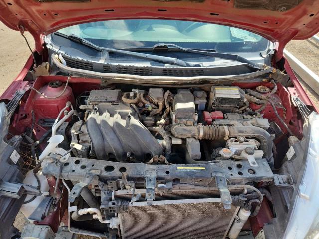 3N1CN7APXKL802812 - 2019 NISSAN VERSA S Rot Foto 11