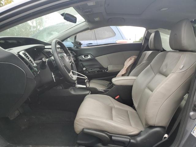 2HGFG3B04EH526107 - 2014 HONDA CIVIC EXL CHARCOAL photo 7