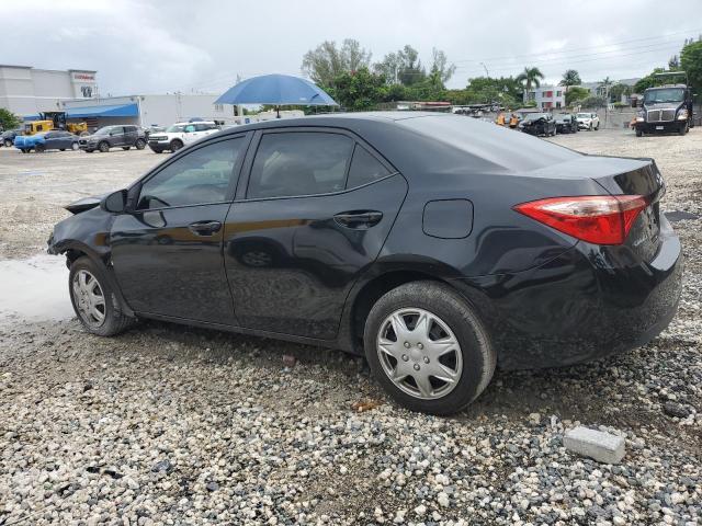 5YFBURHE7KP856325 - 2019 TOYOTA COROLLA L შავი ფოტო 2