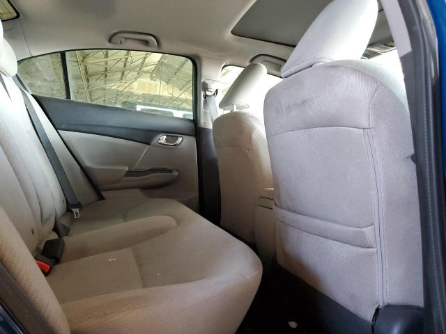19XFB2F82DE059657 - 2013 HONDA CIVIC EX BLUE photo 10