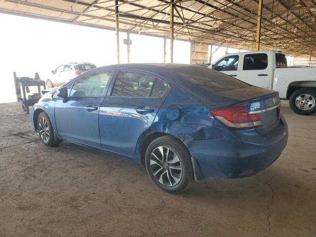 19XFB2F82DE059657 - 2013 HONDA CIVIC EX BLUE photo 2