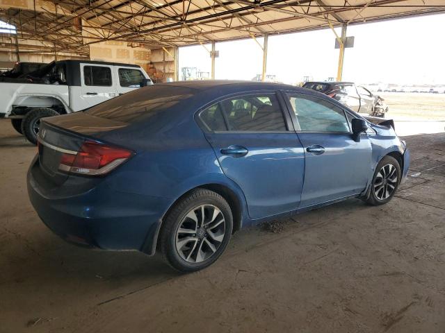 19XFB2F82DE059657 - 2013 HONDA CIVIC EX BLUE photo 3