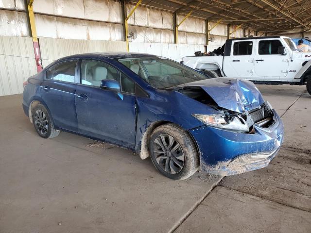 19XFB2F82DE059657 - 2013 HONDA CIVIC EX BLUE photo 4