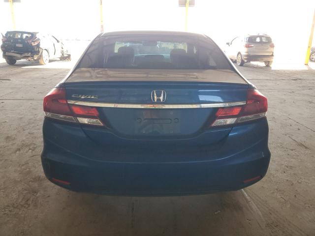 19XFB2F82DE059657 - 2013 HONDA CIVIC EX BLUE photo 6