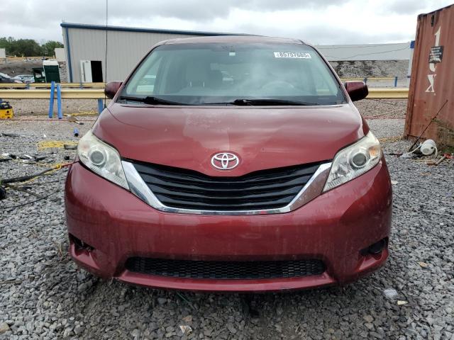 5TDKK3DCXDS296723 - 2013 TOYOTA SIENNA LE 勃艮第红 照片 5