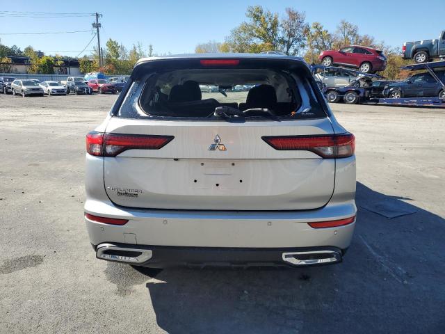 JA4J4TA87NZ086614 - 2022 MITSUBISHI OUTLANDER ES ვერცხლისფერი ფოტო 6