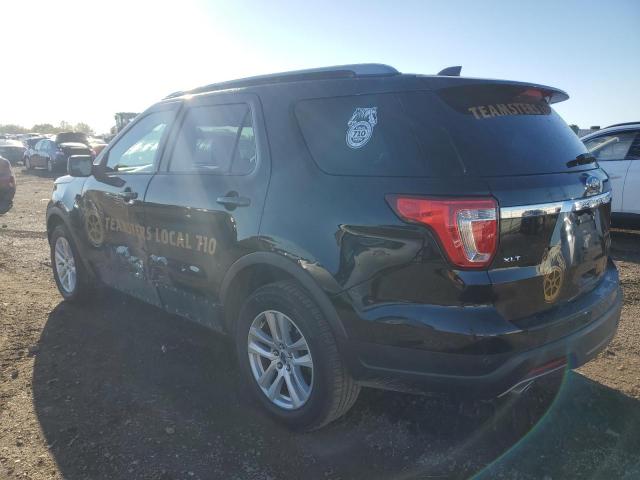 1FM5K8D85JGB86430 - 2018 FORD EXPLORER XLT BLACK photo 2