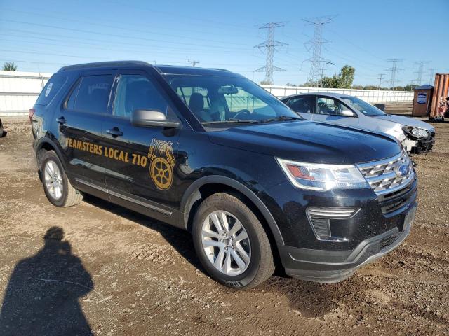 1FM5K8D85JGB86430 - 2018 FORD EXPLORER XLT BLACK photo 4