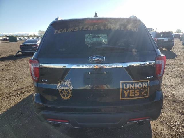 1FM5K8D85JGB86430 - 2018 FORD EXPLORER XLT BLACK photo 6