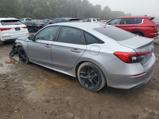 2HGFE2F51NH591681 - 2022 HONDA CIVIC SPORT SILVER photo 2