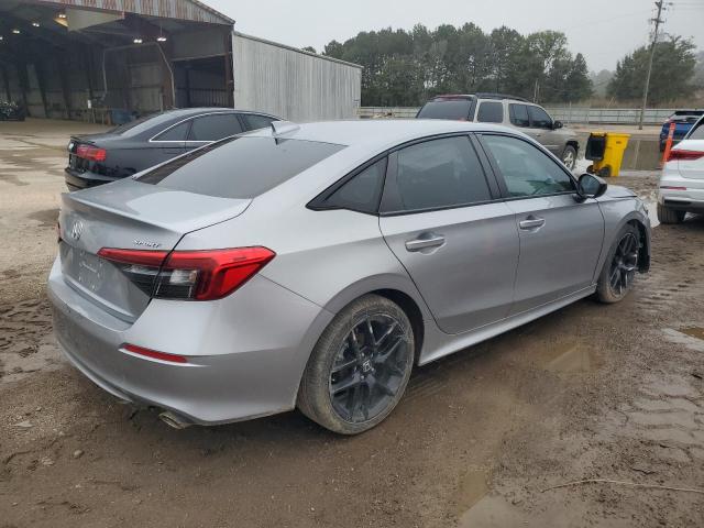 2HGFE2F51NH591681 - 2022 HONDA CIVIC SPORT SILVER photo 3