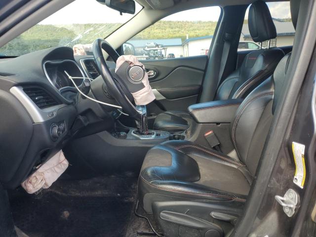 1C4PJMBS9HW621358 - 2017 JEEP CHEROKEE TRAILHAWK GRAY photo 7