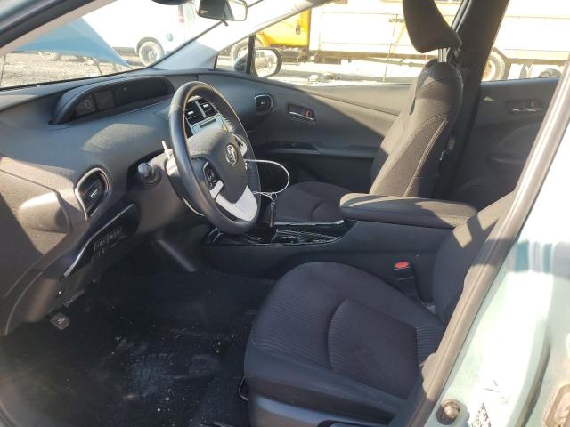 JTDKARFU9H3043542 - 2017 TOYOTA PRIUS Yaşıl foto 7
