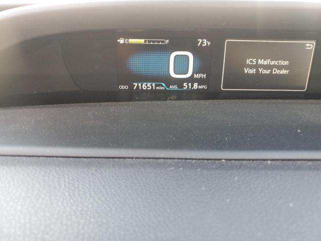 JTDKARFU9H3043542 - 2017 TOYOTA PRIUS Yaşıl foto 9