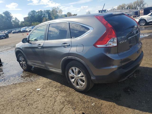 2HKRM4H51CH621435 - 2012 HONDA CR-V EX GRAY photo 2