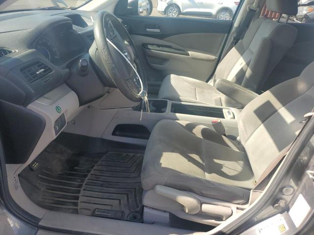 2HKRM4H51CH621435 - 2012 HONDA CR-V EX GRAY photo 7