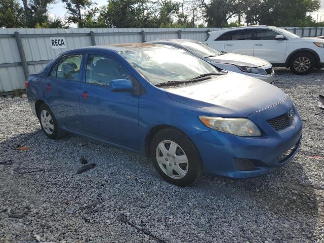 1NXBU4EE7AZ239785 - 2010 TOYOTA COROLLA BASE BLUE photo 4