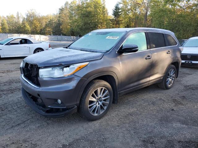 2016 TOYOTA HIGHLANDER XLE, 