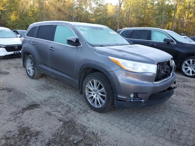 5TDJKRFH1GS262651 - 2016 TOYOTA HIGHLANDER XLE CHARCOAL photo 4