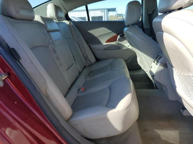 1G4GE5EV5AF221668 - 2010 BUICK LACROSSE CXS BURGUNDY photo 10