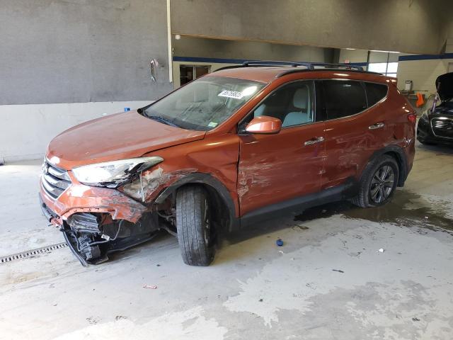 5XYZU3LB2FG286382 - 2015 HYUNDAI SANTA FE S ORANGE photo 1