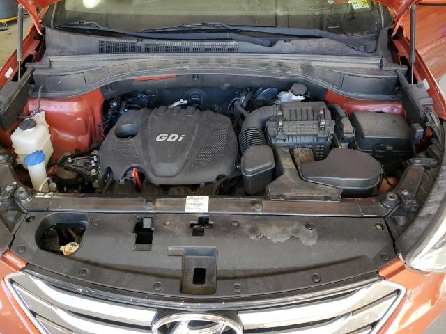 5XYZU3LB2FG286382 - 2015 HYUNDAI SANTA FE S ORANGE photo 12