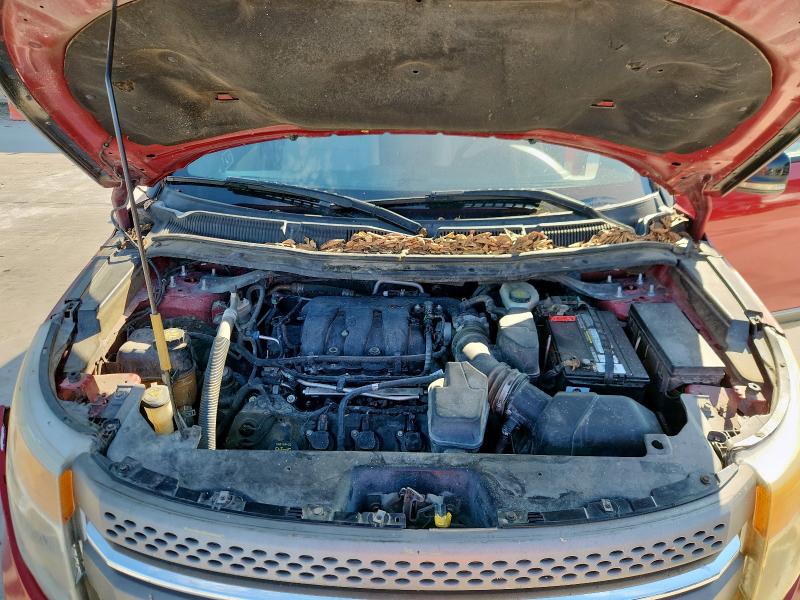 1FMHK7D84CGA74308 - 2012 FORD EXPLORER XLT RED photo 12