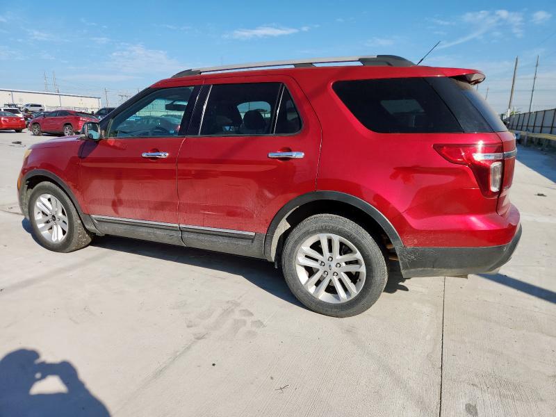 1FMHK7D84CGA74308 - 2012 FORD EXPLORER XLT RED photo 2