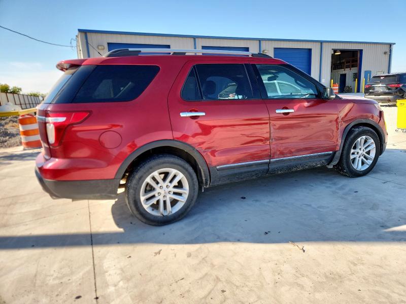 1FMHK7D84CGA74308 - 2012 FORD EXPLORER XLT RED photo 3