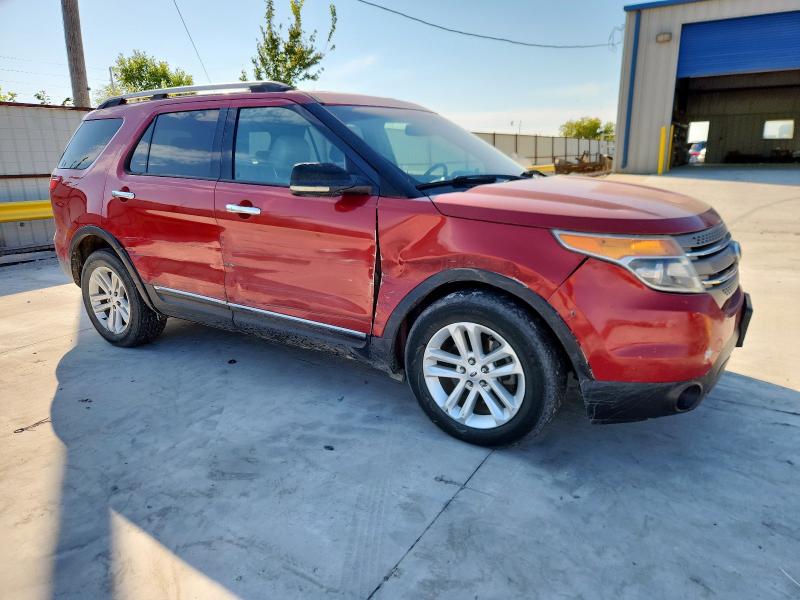 1FMHK7D84CGA74308 - 2012 FORD EXPLORER XLT RED photo 4