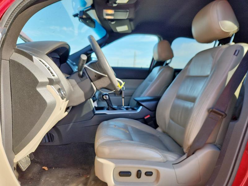 1FMHK7D84CGA74308 - 2012 FORD EXPLORER XLT RED photo 7