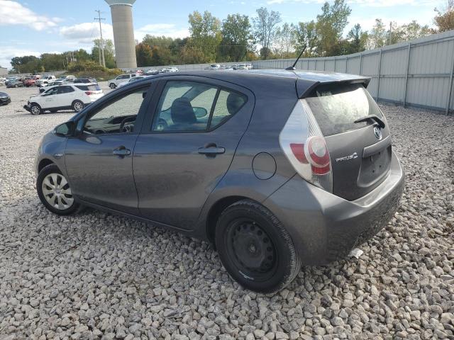 JTDKDTB37E1573436 - 2014 TOYOTA PRIUS C Szary zdjęcie 2