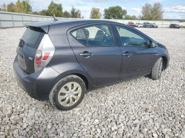 JTDKDTB37E1573436 - 2014 TOYOTA PRIUS C Szary zdjęcie 3