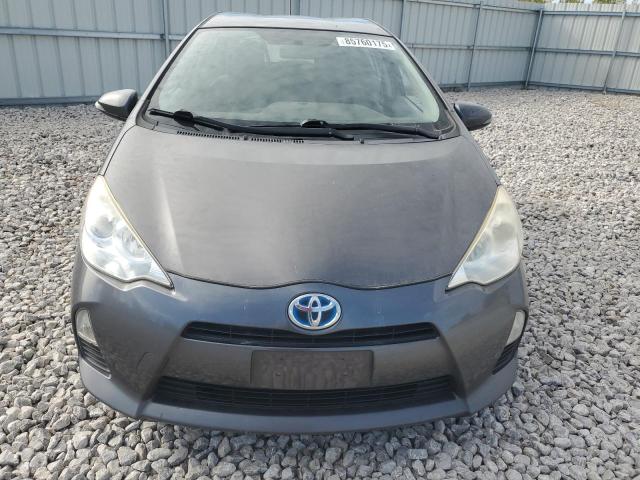 JTDKDTB37E1573436 - 2014 TOYOTA PRIUS C Szary zdjęcie 5