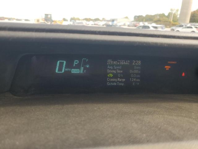 JTDKDTB37E1573436 - 2014 TOYOTA PRIUS C Szary zdjęcie 9