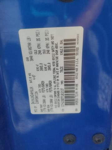 1D7HU18277J612127 - 2007 DODGE RAM 1500 ST BLUE photo 13