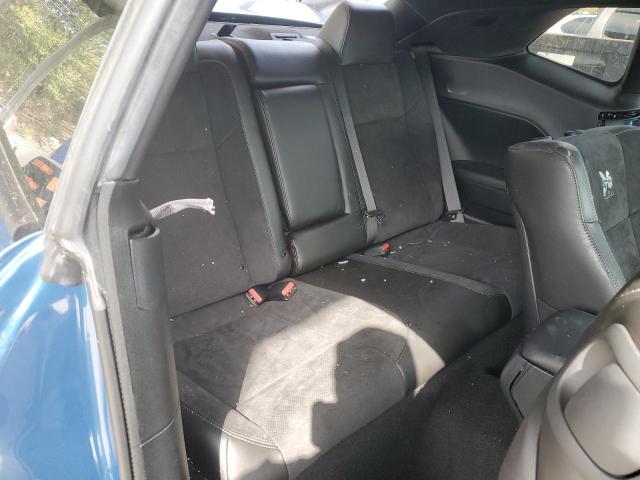 2C3CDZFJ9NH263634 - 2022 DODGE CHALLENGER R/T SCAT PACK BLUE photo 10