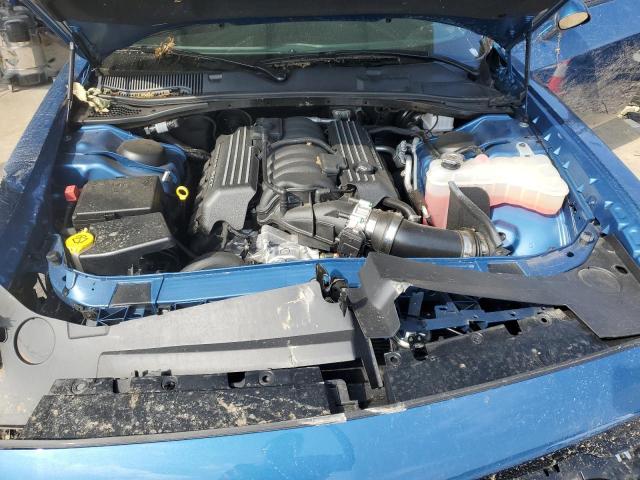 2C3CDZFJ9NH263634 - 2022 DODGE CHALLENGER R/T SCAT PACK BLUE photo 11