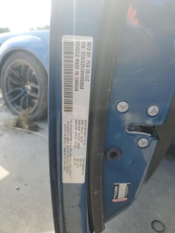 2C3CDZFJ9NH263634 - 2022 DODGE CHALLENGER R/T SCAT PACK BLUE photo 12