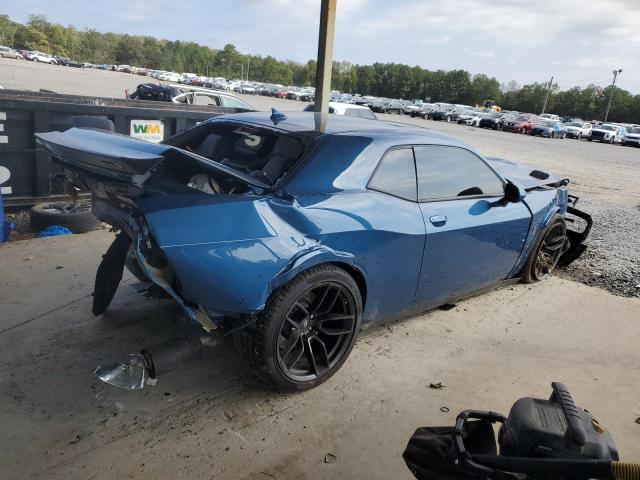 2C3CDZFJ9NH263634 - 2022 DODGE CHALLENGER R/T SCAT PACK BLUE photo 3