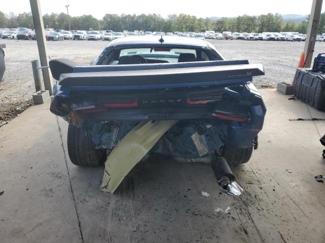 2C3CDZFJ9NH263634 - 2022 DODGE CHALLENGER R/T SCAT PACK BLUE photo 6