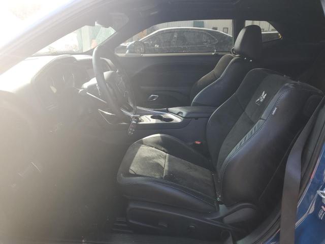 2C3CDZFJ9NH263634 - 2022 DODGE CHALLENGER R/T SCAT PACK BLUE photo 7