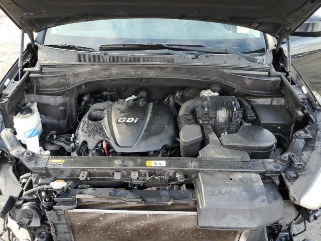 5XYZU3LB3GG319777 - 2016 HYUNDAI SANTA FE S 黑色 照片 12