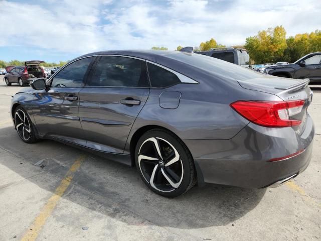 1HGCV1F33KA063839 - 2019 HONDA ACCORD SPORT Сірий фото 2
