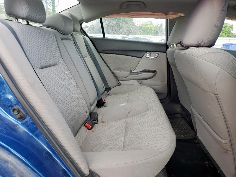 19XFB2F82FE033241 - 2015 HONDA CIVIC EX BLUE photo 10